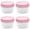B*4, variant on 4Pcs 4 Oz Small Plastic Containers with Twist On Lids, Stackable Little Food Storage Containers for Snack Lunch Meal Kilougeis