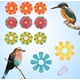 thumbnail image 1 of Flores de repuesto para comederos de colibríes | Insertos de flores simuladas de plástico dobles | Se adapta a la mayoría de los comederos | Diseño de atractor brillante | Material duradero y seguro, 1 of 3