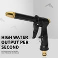 thumbnail image 2 of sruoe Water Hose Nozzle, Washing Water Gun, Pressure Washer Wands, Trigger Thumb Control Garden Hose Nozzle Sprayer, , Plastic Water Nozzle, Water Nozzle for Car Wash Cleaning, 2 of 7