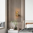 thumbnail image 4 of Bestco Modern Artistic Wall Sconce with Novelty Gold Shade, 4 of 7