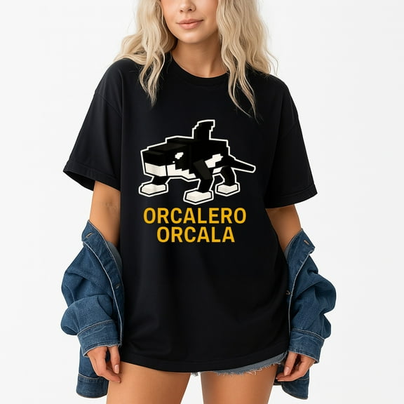 Orcalero Orcala T-Shirt – Italian Brainrot Gaming Meme – Unisex Casual Wear