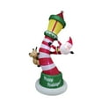 thumbnail image 4 of inflable navideño de 210 cm de con Papá y renos. Decoración divertida para fiestas, jardín y exteriores., 4 of 9