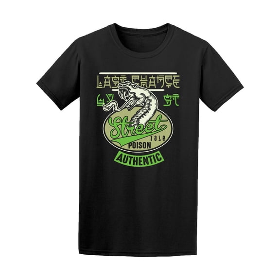 Street Poison Snake Tattoo Tee Men's -Image by Shutterstock