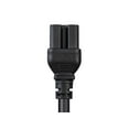 thumbnail image 6 of Monoprice Heavy Duty Power Cord - 10 Feet - Black | NEMA 5-15P to IEC 60320 C15, 14AWG, 15A, SJT, 125V, Works With PCs, Monitors, Scanners, & Printers, 6 of 6