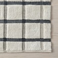thumbnail image 4 of Rugs USA Rowena Checked Wool Area Rug, 5' x 8', Rowena Ivory, 4 of 7