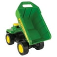 thumbnail image 6 of John Deere Big Scoop Dump Truck Sandbox Toy With Sifter, Tiller, and Roller, 15", Green, 4 Pieces, 6 of 9