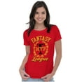 thumbnail image 4 of Fantasy MVP League Sports Fanatic Womens Slim Fit Graphic Tee Brisco Brands X, 4 of 5