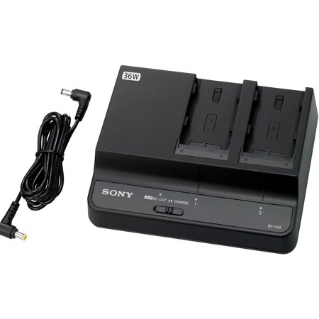 UPC: 4548736083592 | Sony BC-U2A Dual-Bay Battery Charger / AC Adapter for BP-U90  U60  U60T  U30