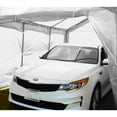 thumbnail image 5 of ALEKO 10' x 20' Steel Frame with PVC Removable Walls Canopy Carport Tent, Heavy Duty, White Color, 5 of 21