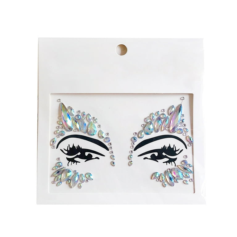 Buy Maycreate Yellow Face Gems Rhinestone Decoration Jewelry Stickers  Online at Best Prices in India - JioMart.