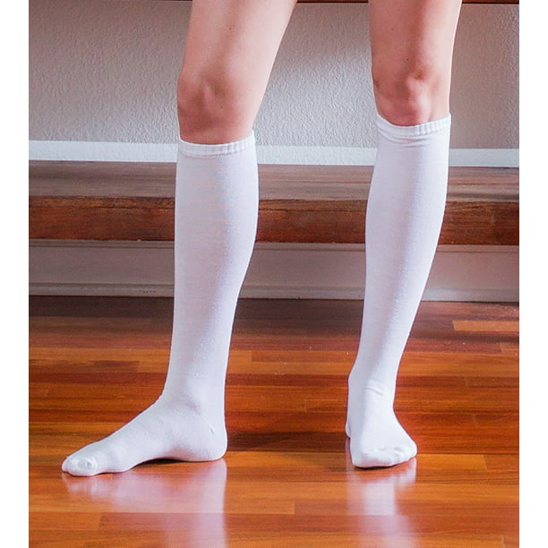 disinfectant orientation Execution Yacht & Smith 12 Pairs of Cotton Long Knee High Socks for Women, Knee High  Socks - Walmart.com