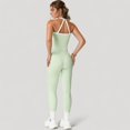thumbnail image 7 of Women's High Waist Seamless Leggings with Tummy Control and Sculpting Fit for Active or Casual Everyday Wear - Small, Green, 7 of 7