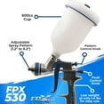 thumbnail image 3 of FPX-AIR Gravity Feed HVLP Spray Gun: FPX-530, Spray Paint Gun, Home Improvement & Automotive Tool, 3 of 4