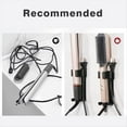 thumbnail image 5 of Rizador de Pelo, Soporte de Pared de Aluminio, Organizador, Estante de Almacenamiento, Adecuado para Varios Palillos de Pelo Rizado, Negro, 5 of 5