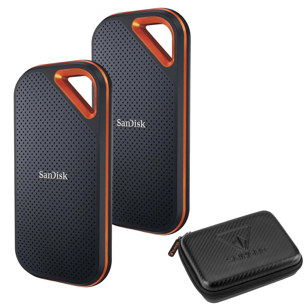 SanDisk 2TB Extreme V2 Portable SSD Storage, Black SanDisk 2TB Extreme V2 Portable SSD Storage, Black