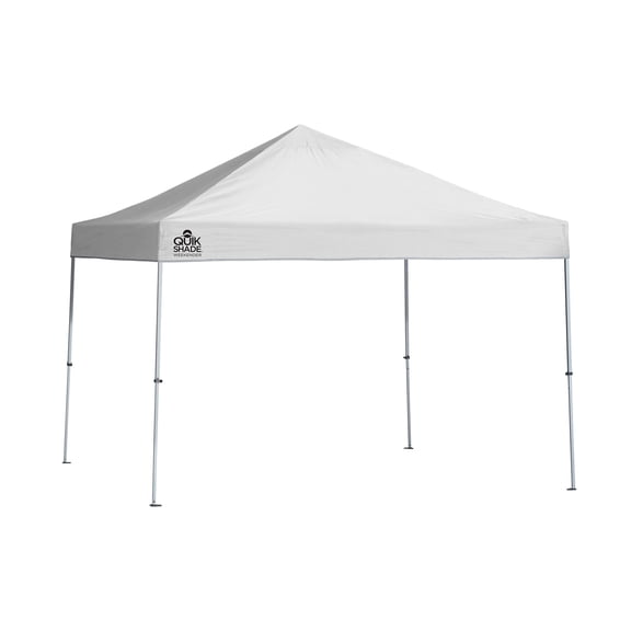 Quik Shade Weekender Elite 10 x 10 x 1 ft White We100 Straight Leg Canopy