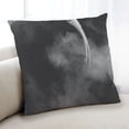 thumbnail image 1 of Ahgly Company Abstract Smoke Indoor Throw Pillow, 18 inch by 18 inch, 1 of 6
