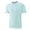 Light Blue, variant on Mens Plus Size Athletic Shirts Casual Short Sleeve Round Neck Lightweight Tee Shirt Moisture Wicking Workout Tee Top