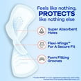 thumbnail image 5 of Always Infinity Feminine Pads, Size 3, Extra Heavy, Wings, Unscented, 28 Count, 5 of 14