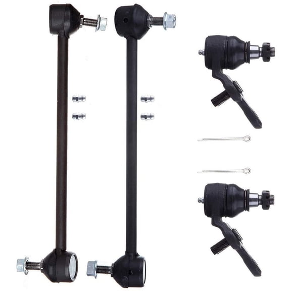 CCIYU Lower Ball Joints Front Sway Bar End Links Compatible fit for 1997-2001 for Lexus ES300 1999-2003 for Lexus RX300 1997-2003 for Toyota Avalon 1997-2001 for Toyota Camry 4pcs Suspension Kit