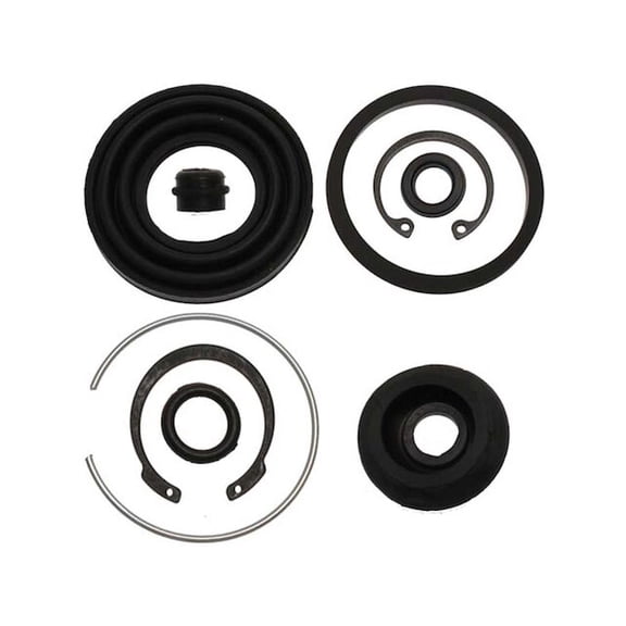 Rear Disc Brake Caliper Seal Kit - Compatible with 2013 - 2016 Dodge Dart 2014 2015
