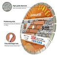 thumbnail image 7 of 14inch Diamond Concrete Saw Blade,15mm Segment Blade Cutting Masonry Brick Block Stone, 7 of 7
