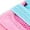 PINK, variant on Girls' Light-Up Sneakers with Velcro Strap, Colorful Rainbow Design, Comfortable Athletic Shoes for Kids