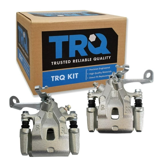TRQ Rear Brake Caliper Set Compatible with 2013-2015 Mazda CX-5
