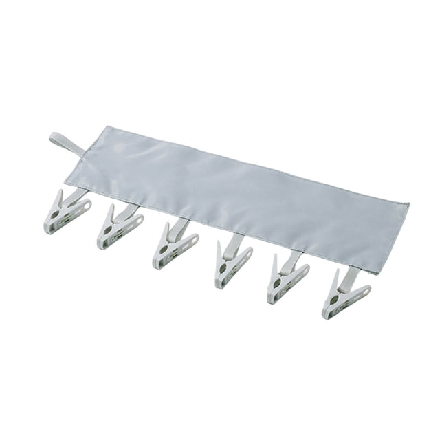 Hangers with Clips,Solid Color Portable Fabric Clothes Hanger for Business Trips Foldable Clothes Drying Clip for Wardrobe Socks Hats Storage Clothes Clip,Storage for Clothes