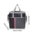 thumbnail image 3 of About 24L Capacity Picnic Insulated Ice Pack Portable Storage Waterproof Cloth+aluminum Film Lining Available In Multiple Colors, 3 of 5
