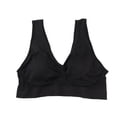 thumbnail image 4 of Women Sport Bras Breathable Sports Bra Sport Fitness Vest Bra Yoga Running Workout Stretch Gym Crop Top, Beige, 3XL, 4 of 7