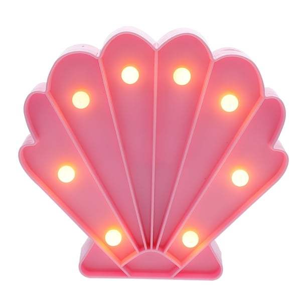 Luz decorativa decorativa de noche creativa Lámpara de batería con forma de luz LED