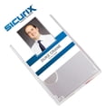 thumbnail image 5 of SICURIX RFID Blocking Badge Holder, Horizontal, 3 3/8 x 2 1/8, Clear, 20/Pack, 5 of 5