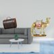 thumbnail image 2 of Organizador de joyas de madera, caja organizadora de escritorio, figurita de camello, decoración moderna, regalo de inauguración de casa, estatua de a, 2 of 8