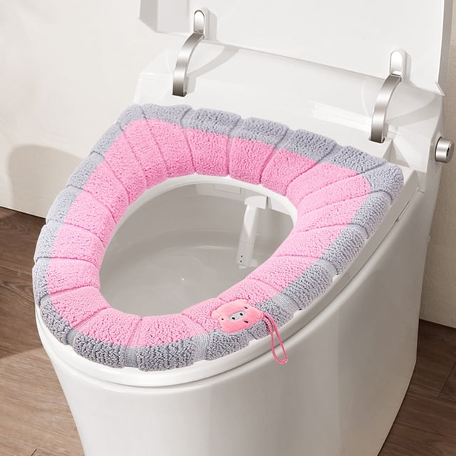 Toilet Seat Cushion Household Thickened Waterproofing Paste Toilet Seat Gasket Set Of Seat Cushion