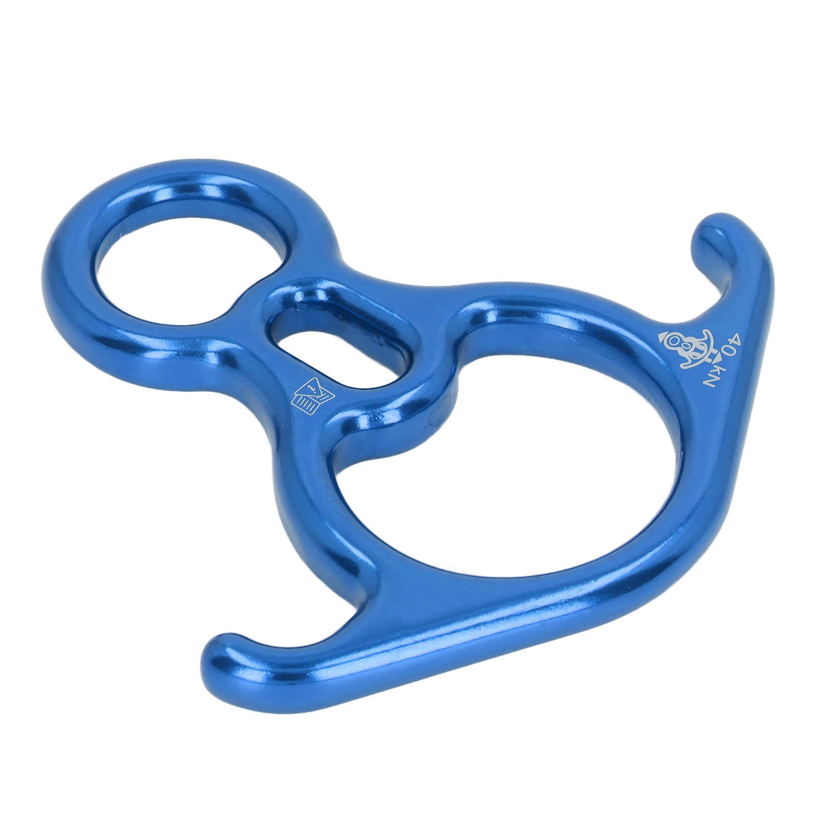 Rock Climbing Rigging Plate, Climbing Descender 8mm To 16mm 40KN For