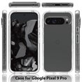 thumbnail image 5 of TECH CIRCLE for Google Pixel 9 Pro XL Case 6.8" (2024), Shock-absobing Simple Phone Case with Built-in Touch Sensitive Anti-Scratch Screen Protector, Full Coverage Protective Lightweight Cover, Black, 5 of 5
