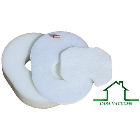 Shark Rocket Foam & Felt Filter Kit Fits  HV300, HV300W, HV301, HV302, HV303, HV305, HV308, HV310, UV450 Part XFFV300