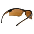 thumbnail image 4 of Carhartt Rockwood Black Frame Safety Glasses with Bronze Anti-Fog Lenses, 4 of 5