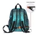 thumbnail image 5 of FORMRS School Backpack with Front Zippered Pocket 12" Student Travel Daypack, Magical Forest, 5 of 6