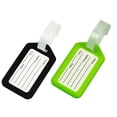 thumbnail image 3 of 20Pcs Luggage Tags Suitcase Label Bag Travel Accessories Black & Green, 3 of 9