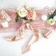 thumbnail image 5 of Cinta decorativa MEEDEE Rose Gold Lux Satin de 7,5 cm x 9 m, 5 of 9