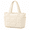 Beige, variant on Puffer Tote Bag for Women with Laptop Compartment and Luggage Sleeve, Quilted Work and Travel Bag, Beige