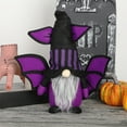 thumbnail image 5 of Floleo Halloween Gnomes Decorations,Purple Faceless Gnomes Plush With Bat Wings For Tiered Tray Decor Halloween Kitchen Table Party Decor Kids Gifts, 5 of 8