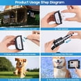 thumbnail image 7 of Dog Wireless Fence & Training Collar 2-in-1 System, 2023 Wireless Fence Harmless for All Dogs, Adjustable Control Range 3000 Feet, Adjustable Warning Strength, Waterproof Reflective Stripe Collar, 7 of 7