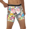 thumbnail image 4 of Lsque Sanrio Pattern Men's Performance Stretch Underwear, Athletic Long Leg Briefs，Moisture-Wicking-X-Large, 4 of 6