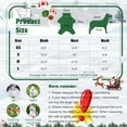 thumbnail image 2 of 6 Pieces Christmas Dog Clothes for Small Dogs, Soft and Breathable Pet Shirt, Winter Puppy Kitten Vest Printed Dogs Shirts, Christmas Snowman Santa Claus Reindeer Dog T-Shirts for Pet Cats, 2 of 6