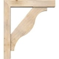 thumbnail image 3 of Ekena Millwork 7 1/2"W x 42"D x 48"H Funston Block Smooth Bracket w/ Offset Brace, Douglas Fir, 3 of 25
