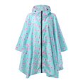 thumbnail image 4 of Veste Poncho Imperméable Légère pour Femmes avec Capuche et Poches pour Activités Extérieures, 4 of 6