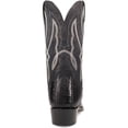 thumbnail image 5 of Dan Post Men's Exotic Ostrich Leg Western Boot Square Toe Black 9.5 EE  US, 5 of 7